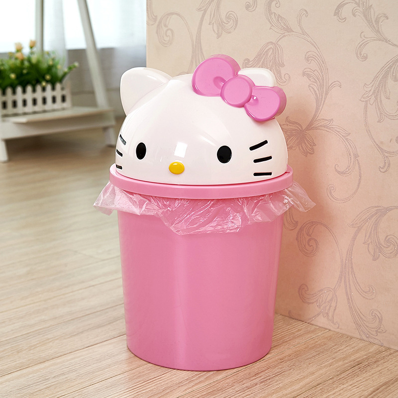 Office Furniture Installation - Lixeira Pequena Hello Kitty para Mesas