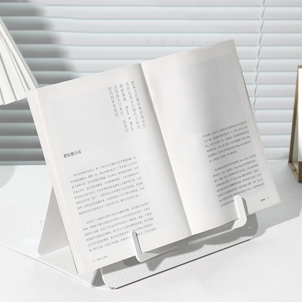 Cubicle Shelf Organizer - Rack de leitura portátil simples, dobrável,