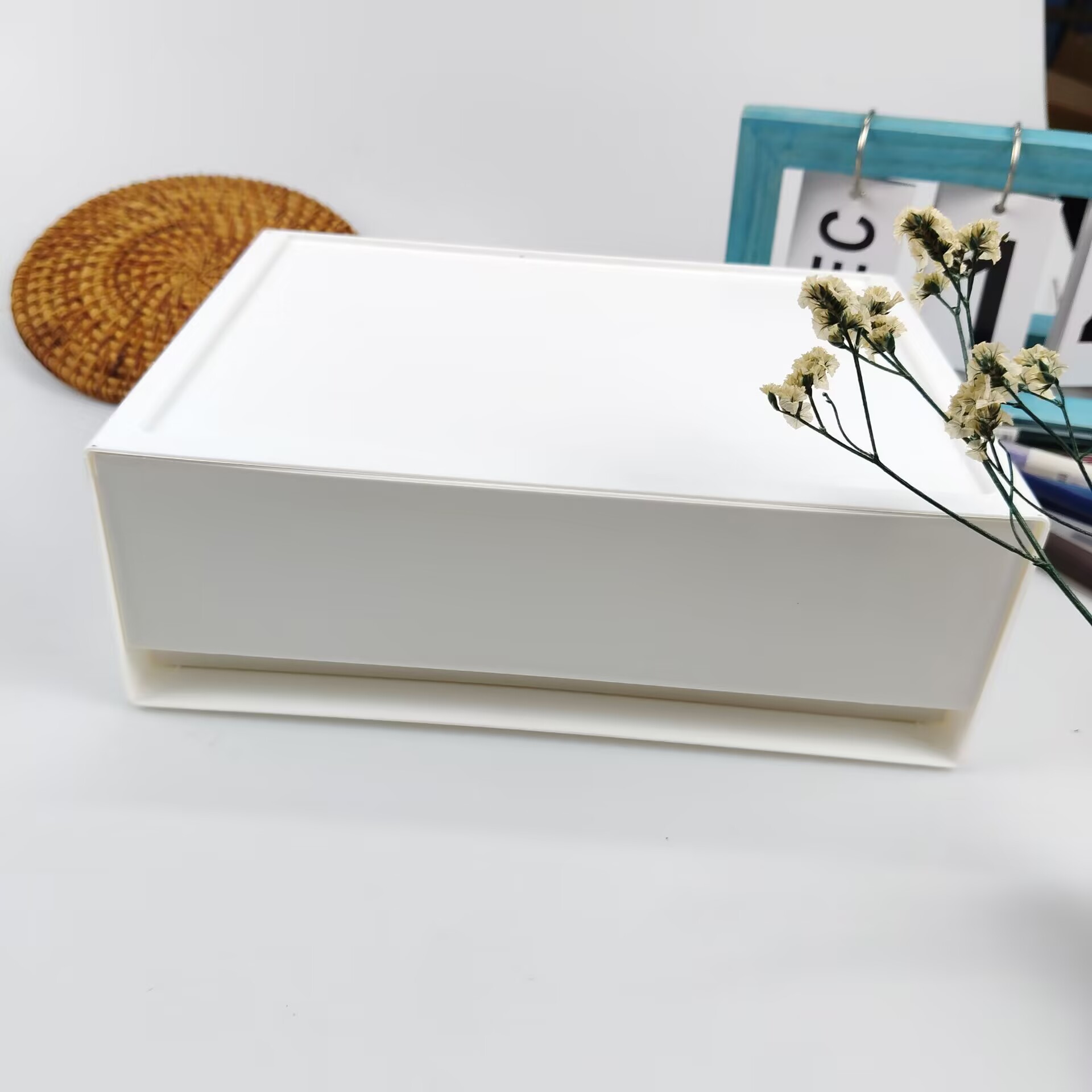 Cubicle Shelf Organizer - Caixa de armazenamento de mesa, gaveta,