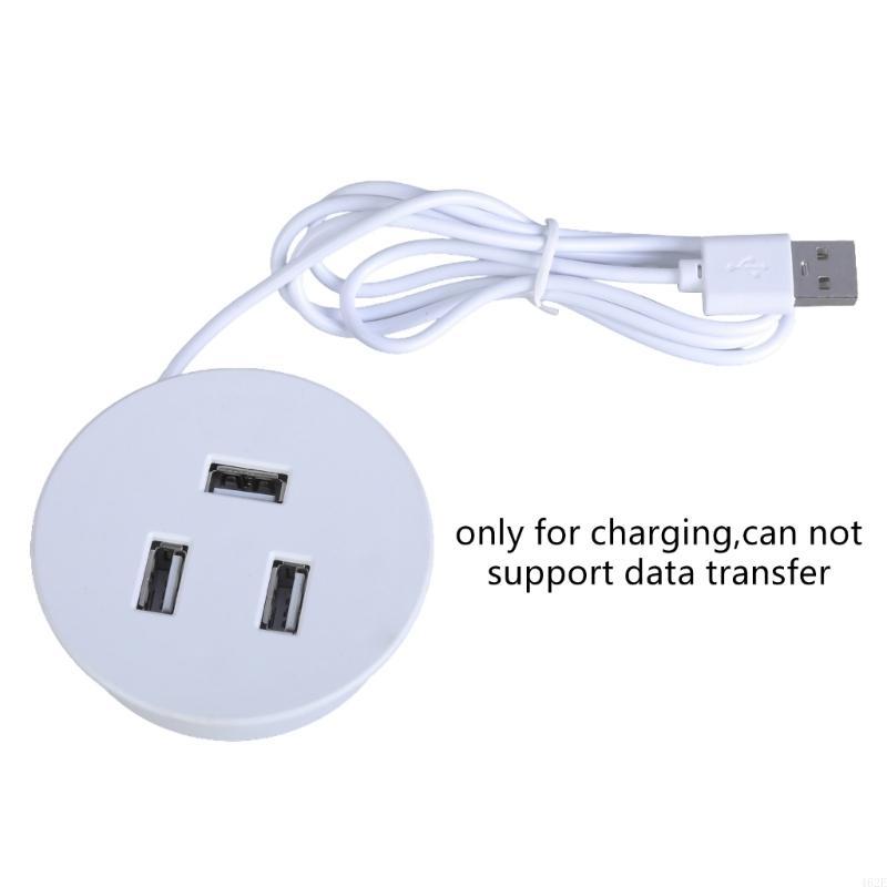 462E Desktop Hole USB embutido - Office Furniture Uk avaliação e preço