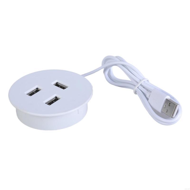 462E Desktop Hole USB embutido - Office Furniture Uk avaliação e preço
