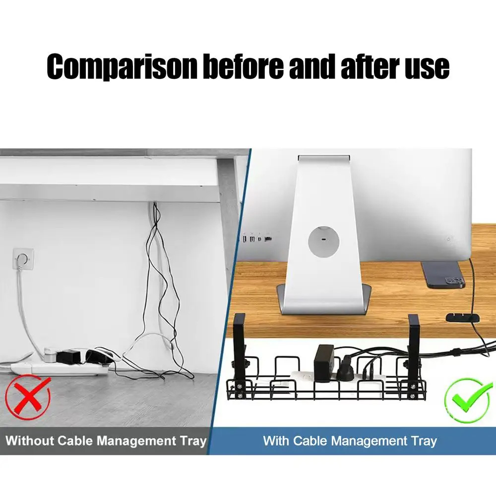 Caixa de gerenciamento de cabo - Cubicle Shelf Organizer avaliação e preço